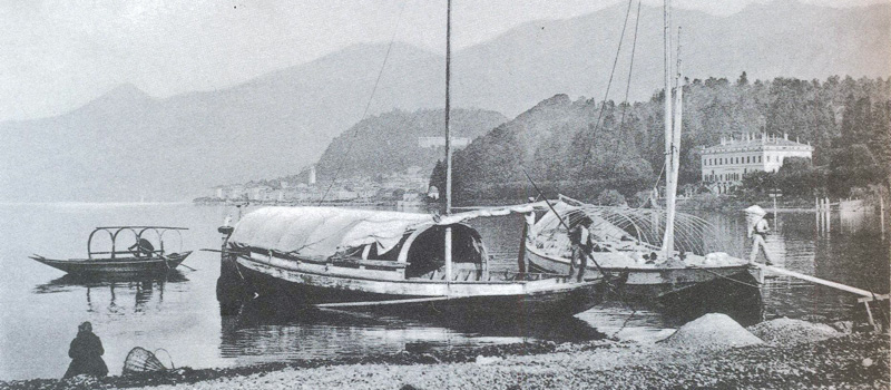 Anciens bateaux du lac de Côme