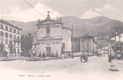 Côme - L'église de Gallio