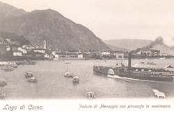 Cartes postales d'époque de Menaggio