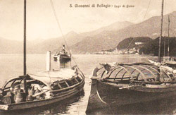 Cartes postales d'époque da la Lariana Navigation