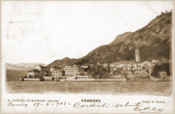 Varenna cartes postales d'époque