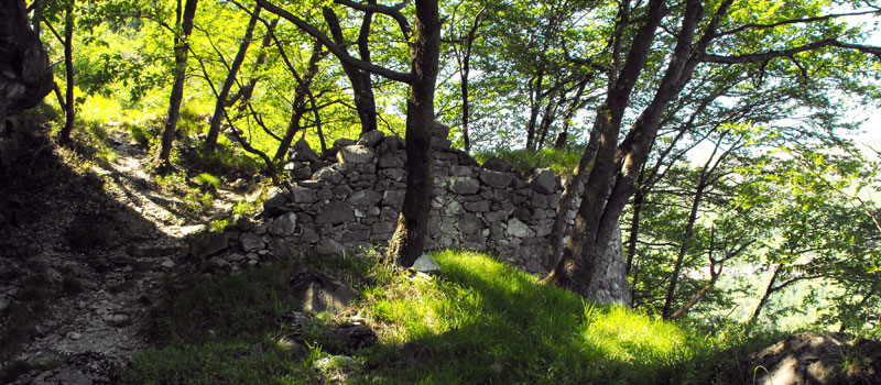 Les ruines du château de Musso