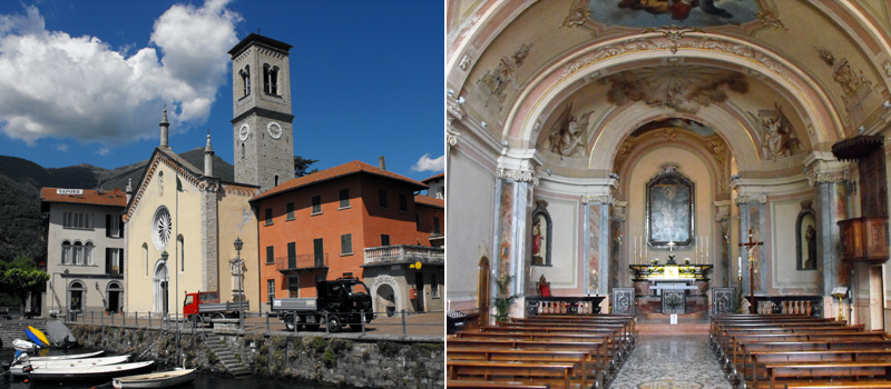 L'église de Santa Tecla - Torno