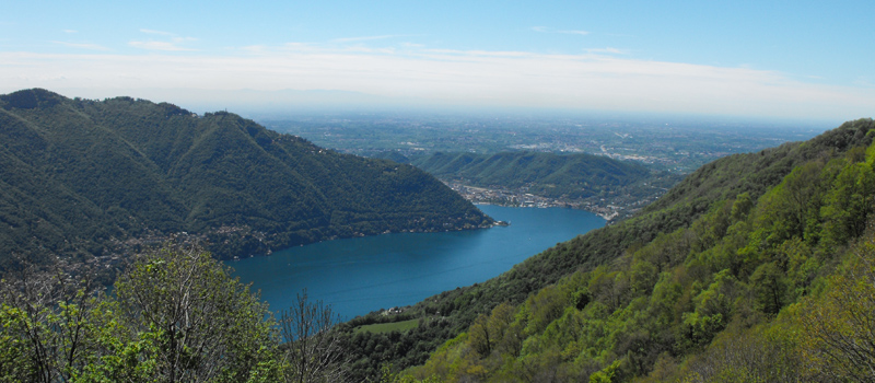 Excursion circulaire de Moltrasio au refuge du Bugone