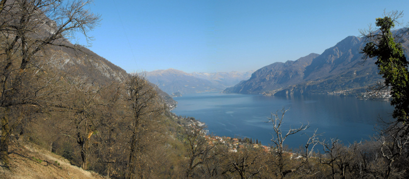 Montée au Monte Megna à partir d'Onno