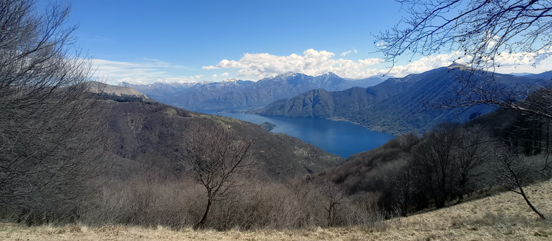 Excursion de Pigra au Monte Costone