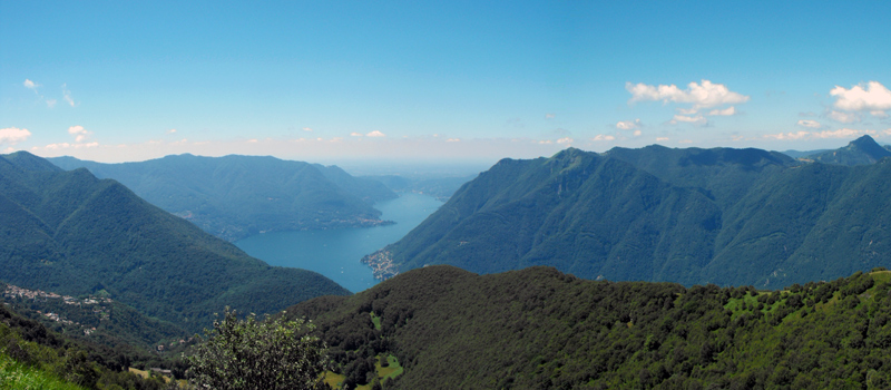 Excursion de Veleso au monte San Primo