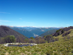 Dorsale du Triangolo Lariano - Bocchetta de Caglio (1295 m.)