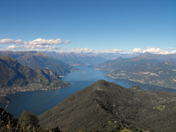 Dorsale du Triangolo Lariano - Monte San Primo (1681 m.)