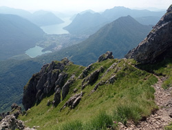 Le sentier panoramique (1510 m) - Plesio | Randonnée de Breglia à Monte Grona