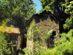 Ruines de l'ancienne Camaggiore (1072 m) | De Dervio à Camaggiore