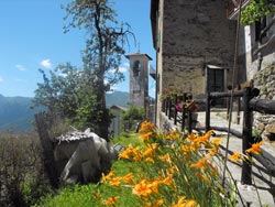 L'église de San Gregorio - Noceno (835 m) | De Dervio à Camaggiore