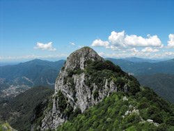 Corne occidental de Canzo (1373 m) | Excursion de Gajum à la Corne centrale de Canzo