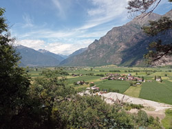 Panorama Valchiavenna (270 m) | Excursion de Sorico au temple de San Fedelino