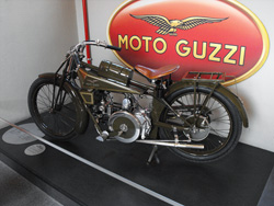 Le musée Moto Guzzi à Mandello Lario