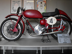 Le musée Moto Guzzi à Mandello Lario