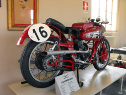 Le musée Moto Guzzi à Mandello Lario