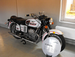 Le musée Moto Guzzi à Mandello Lario