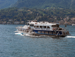 Navigation sur le lac de Côme