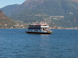 Navigation sur le lac de Côme