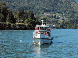 Navigation sur le lac de Côme