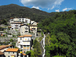 L'Orrido di Nesso sur le lac de Côme