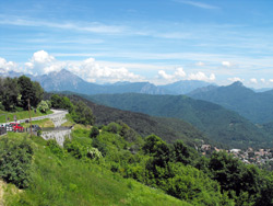 Pian del Tivano sur le Triangolo Lariano