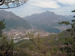 Piazzale Lecco (732 m) - Galbiate | Randonnée de Malgrate au Mont Barro