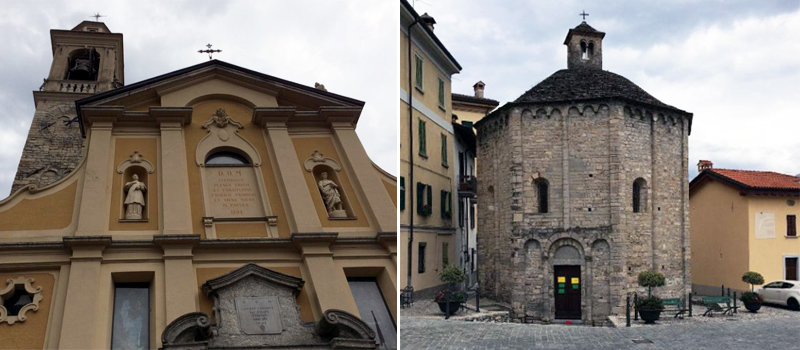 L'église de S.Stefano et le baptistère de S.Giovanni in Lenno