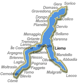 Carte de Lierna