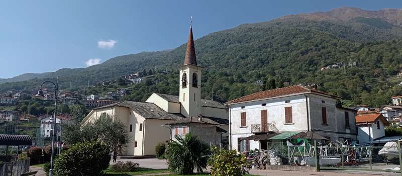 L'église de San Martino à Pianello Lario