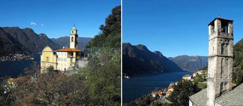 Églises sur le territoire de Pognana Lario